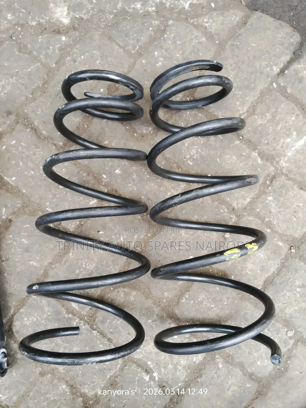 Ex Japan Toyota Alphard Front Heavy Duty Coil Springs