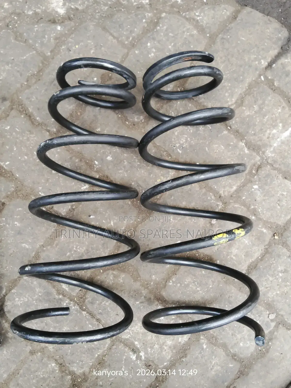 Ex Japan Toyota Alphard Front Heavy Duty Coil Springs