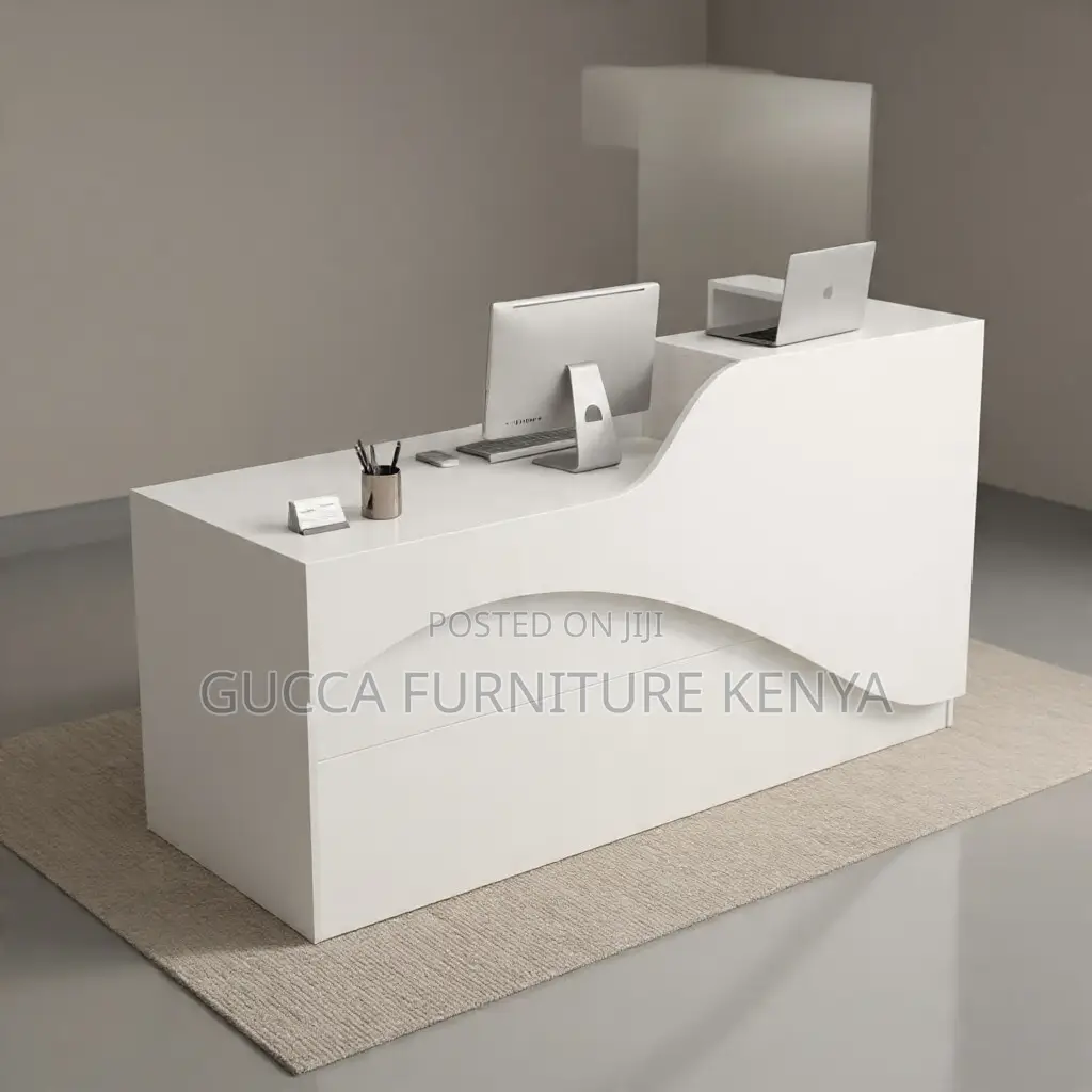 Modern Office Reception Desk.