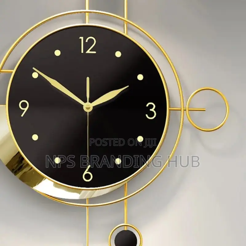 Modern Luxury Giant Wall Clock Tet