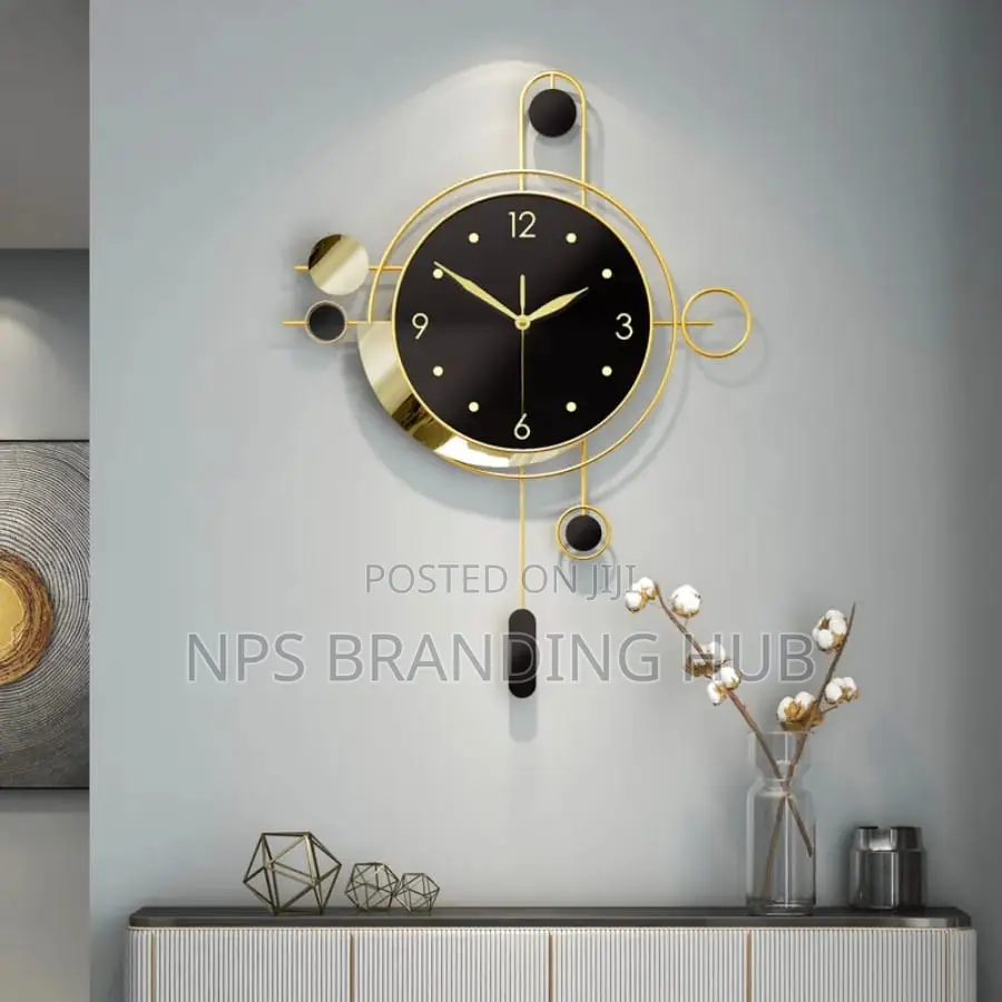 Modern Luxury Giant Wall Clock Tet