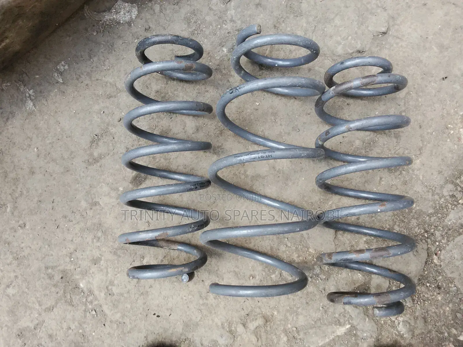 Original Ex Japan Toyota Vitz New Model Front and Rear Heavy Duty Coil