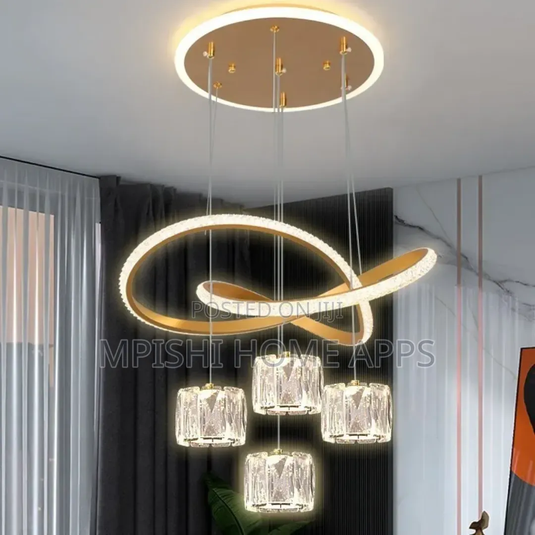 Modern Crystal Pendant Light