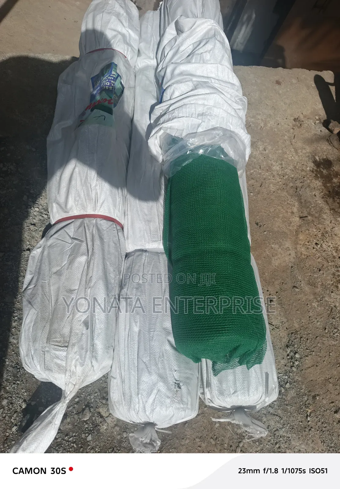 Heavy Duty Dark Green Construction Nets for Safety