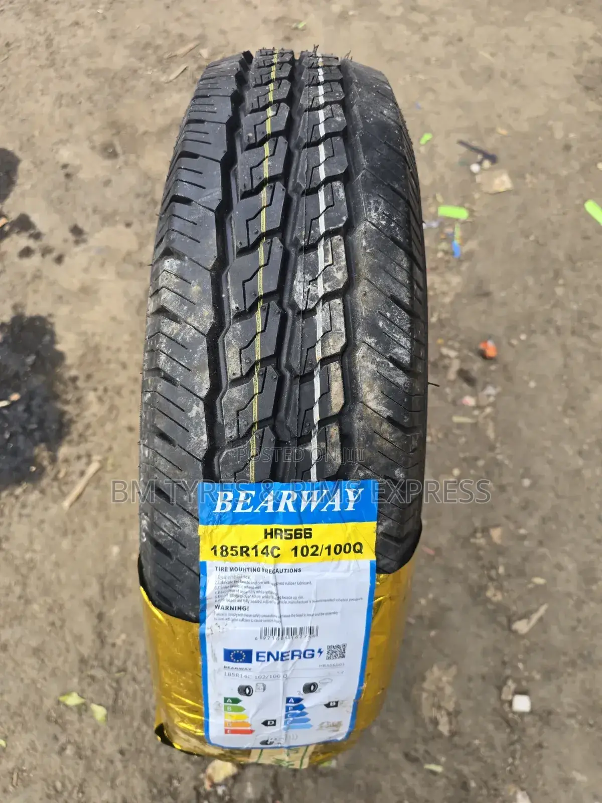 185 R14 Bearway Tires (Commercial)