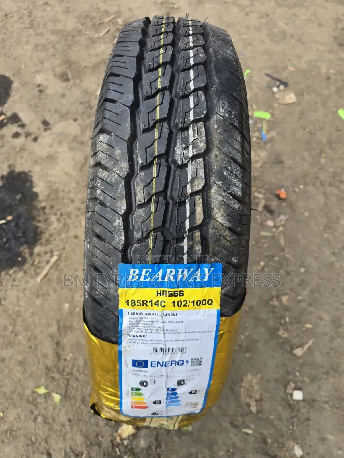 185 R14 Bearway Tires (Commercial)