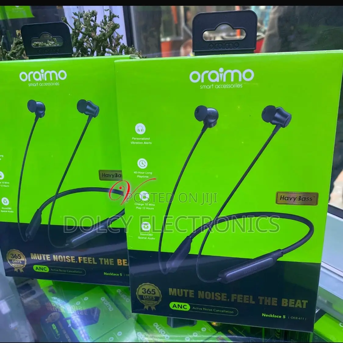 Oraimo Necklace 5 Oeb-611 Active Noise Cancellation.