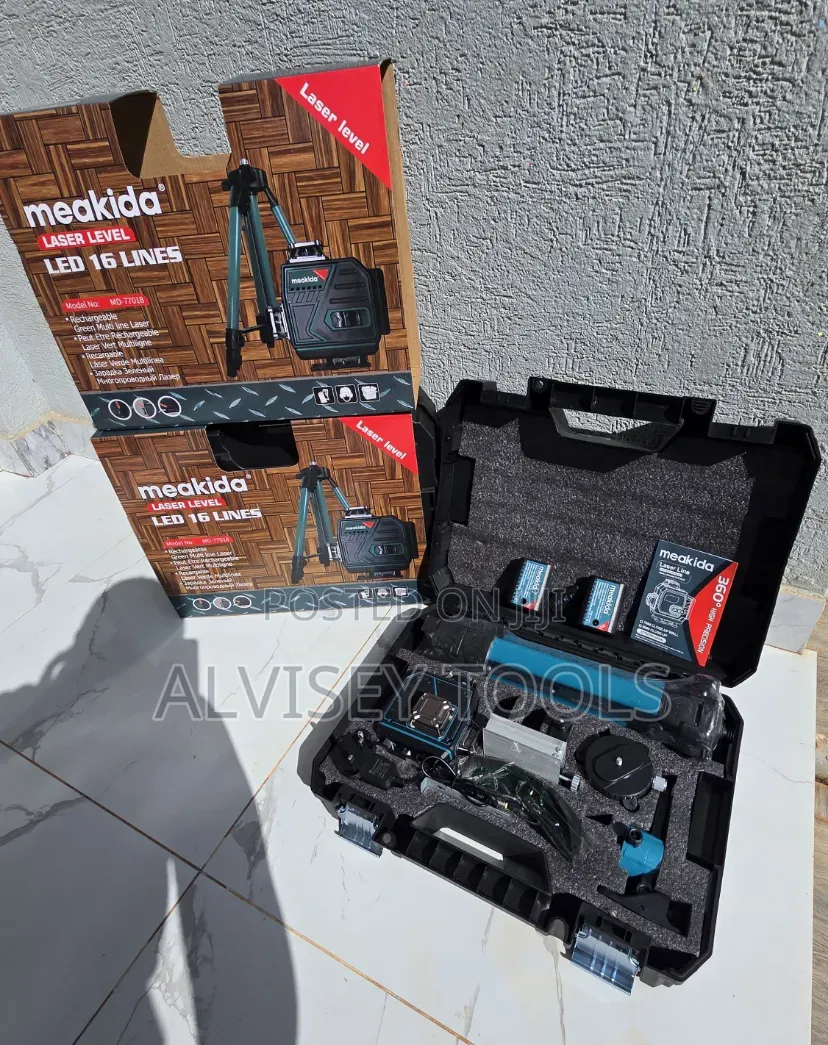Meakida Laser Level/Led 16 Lines