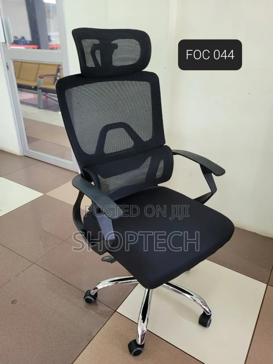 Orthopedic High Back Mesh Office Chair ~ Headrest,