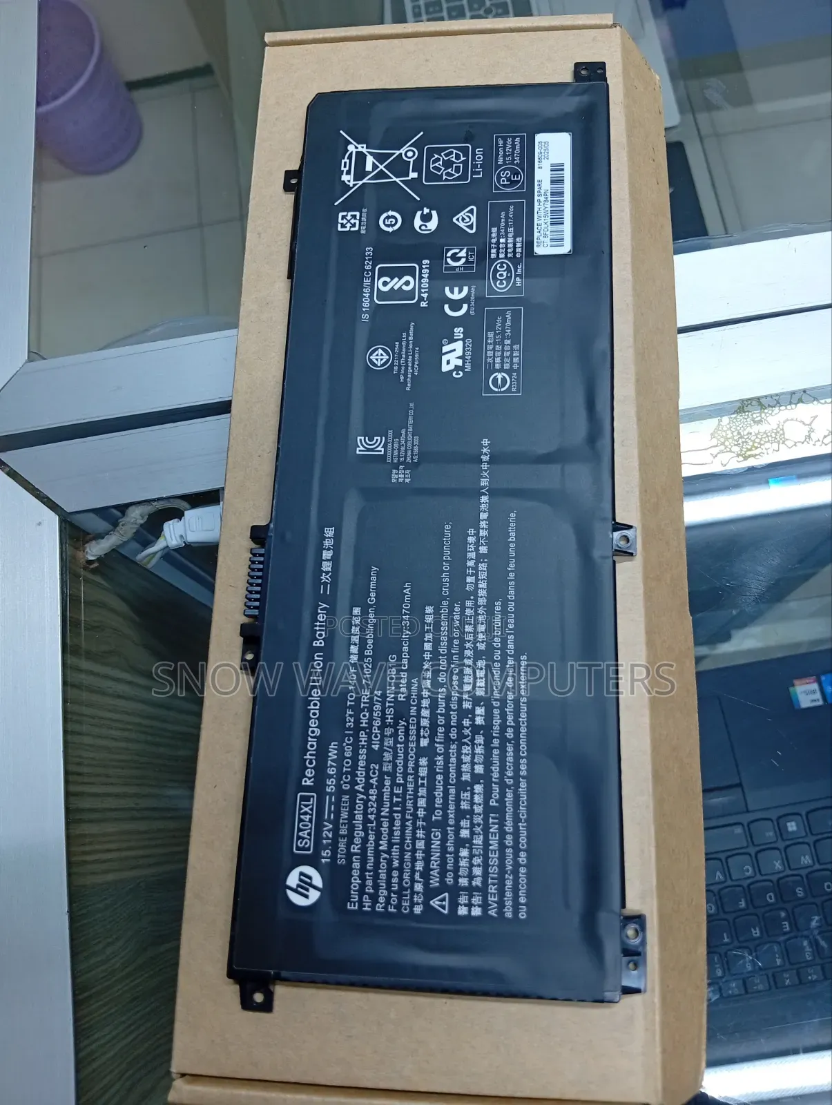 HP Sa04xl Genuine Original Laptop Battery