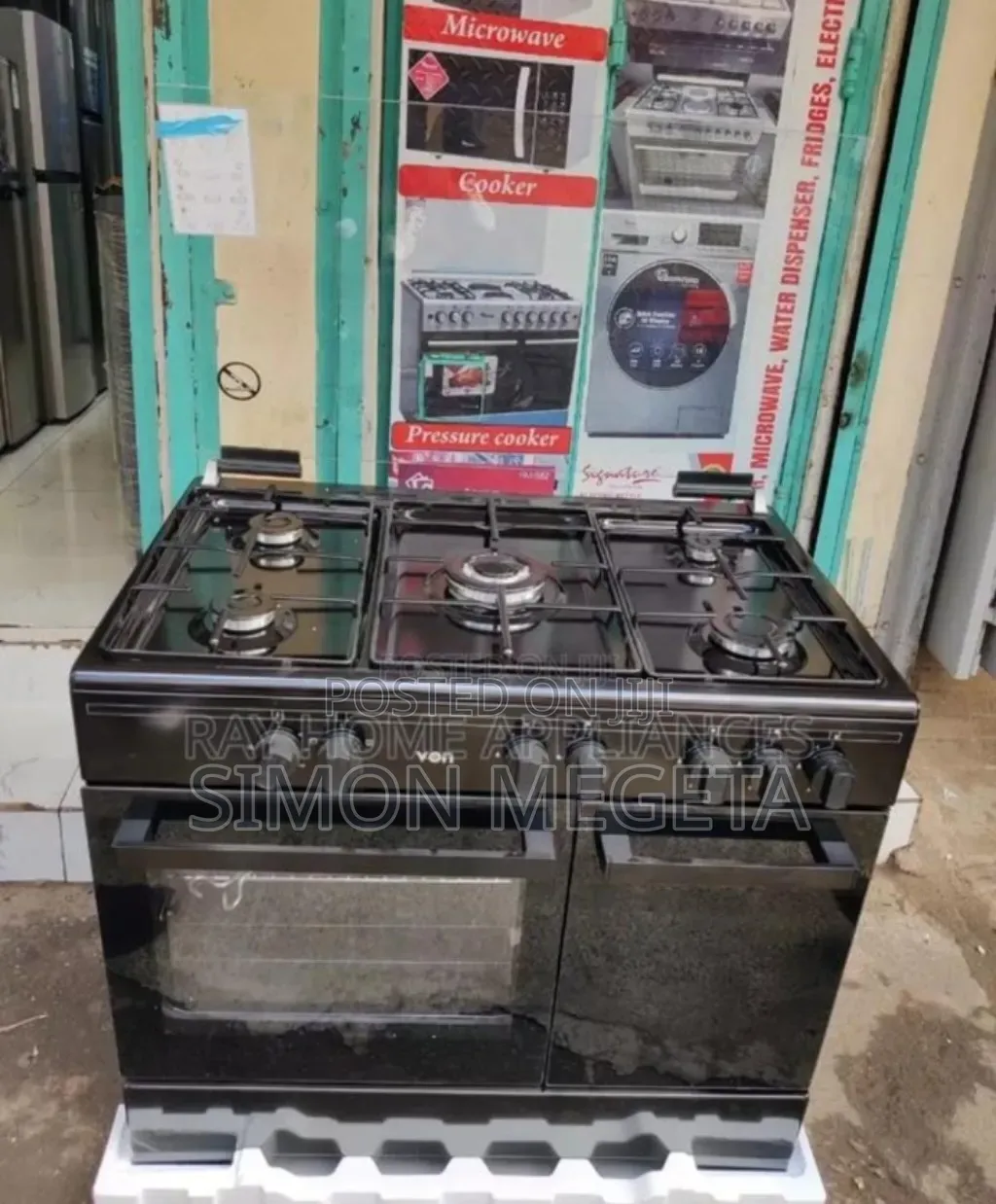 Bigger Von 5burner Standing Cooker 60*90. Auto Ignition