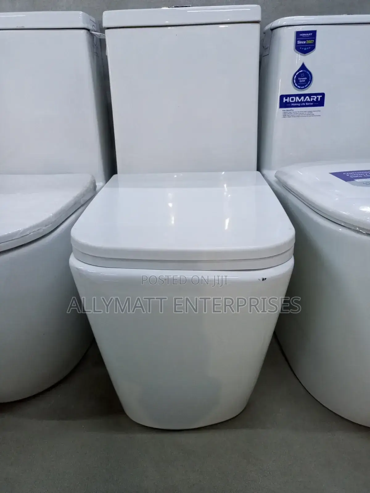 Square One Piece Toilet