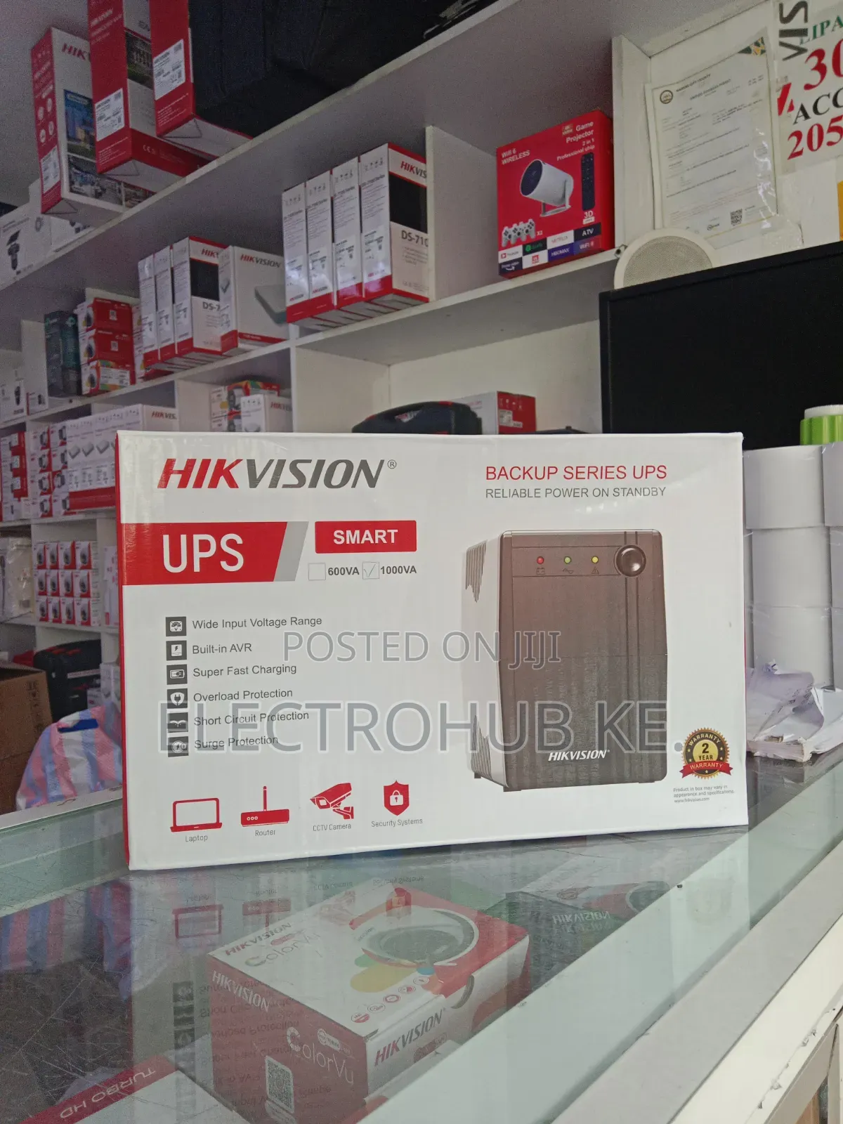 Hikvision Smart Ups 1000va for Cctv, Router Pc