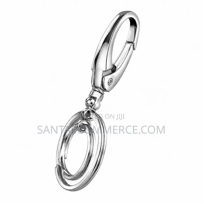 Premium Metal Swivel Keychain Clip
