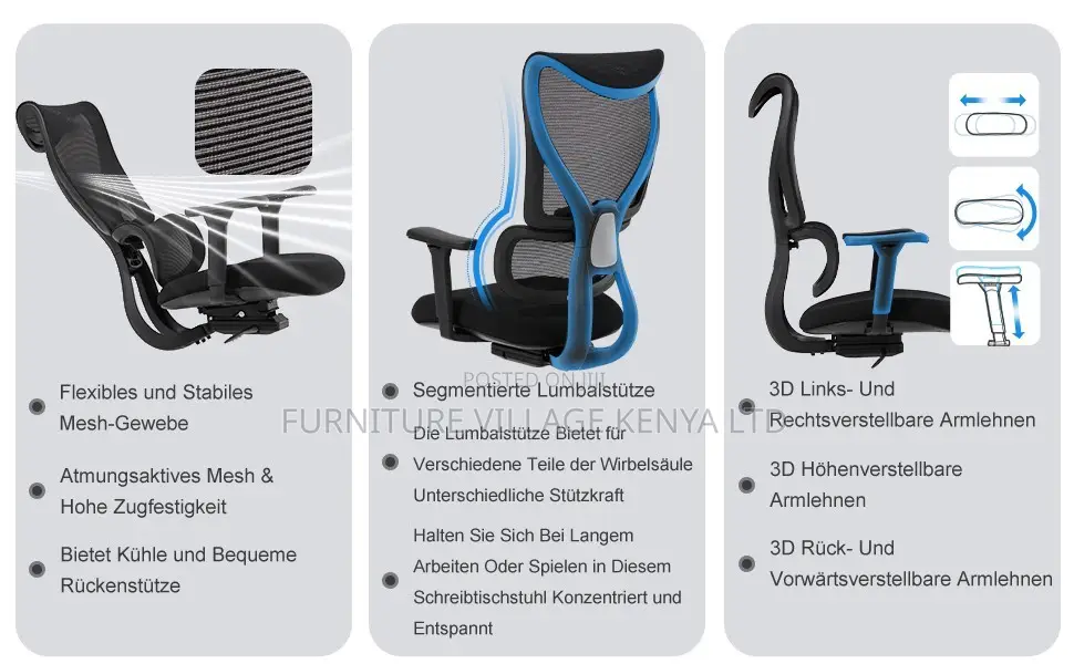 Office Ergonomic Orthopedic Chair.