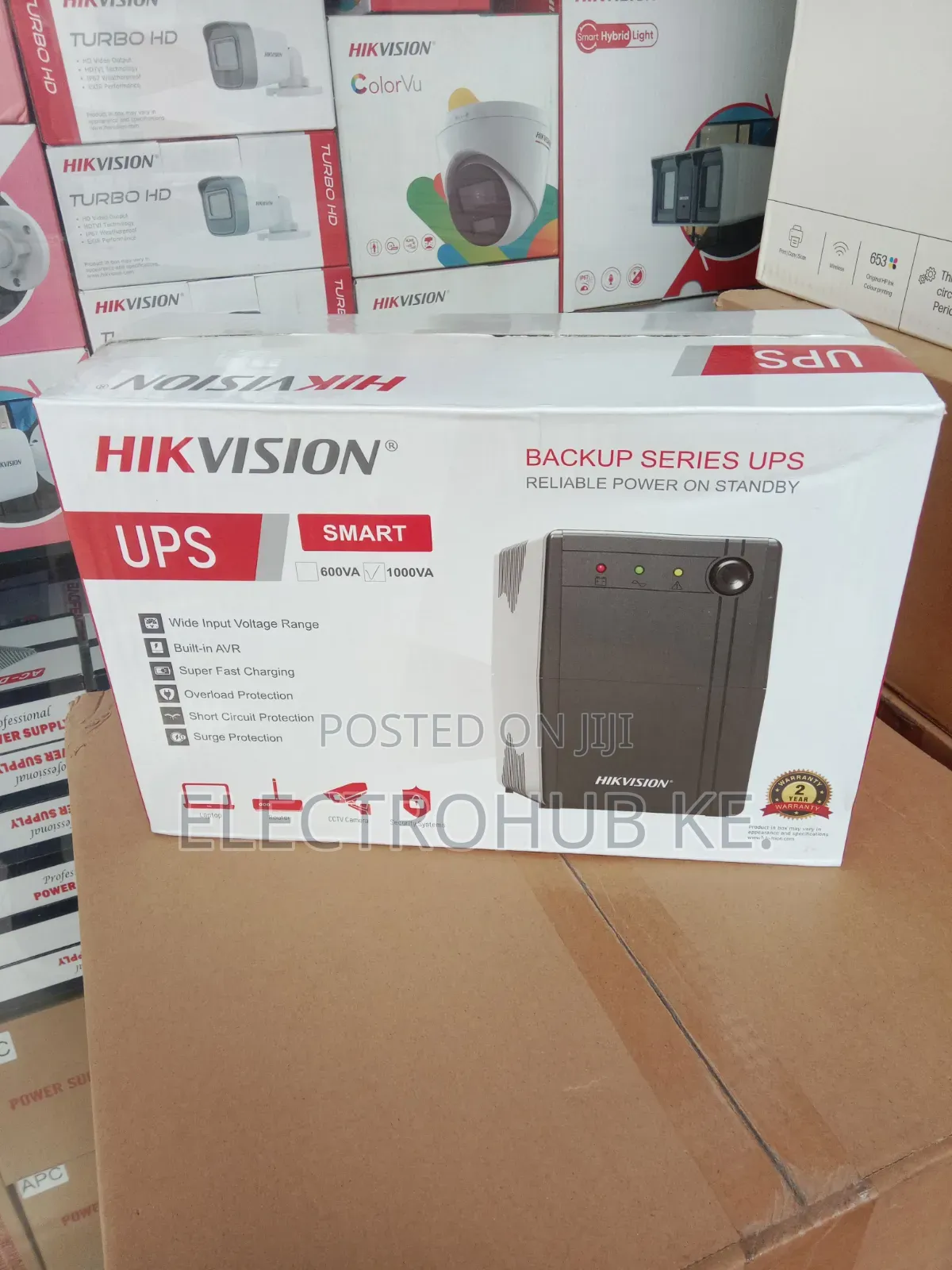 Hikvision 1000va Ups for CCTV Cameras Security Systems