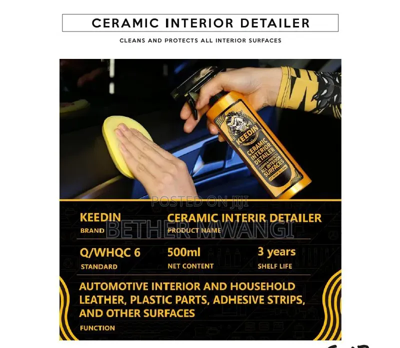 Multipurpose Car Interior Ceramic Detailer