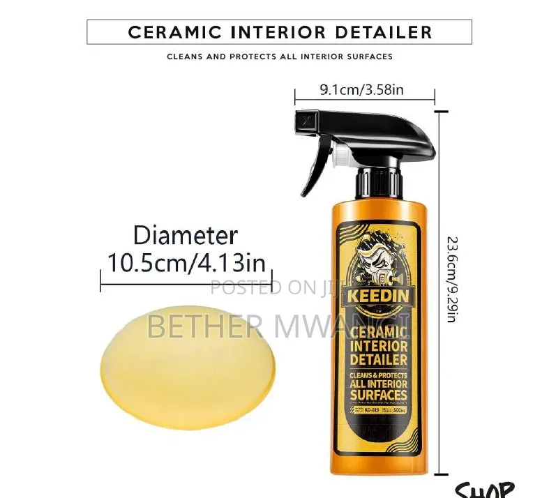 Multipurpose Car Interior Ceramic Detailer