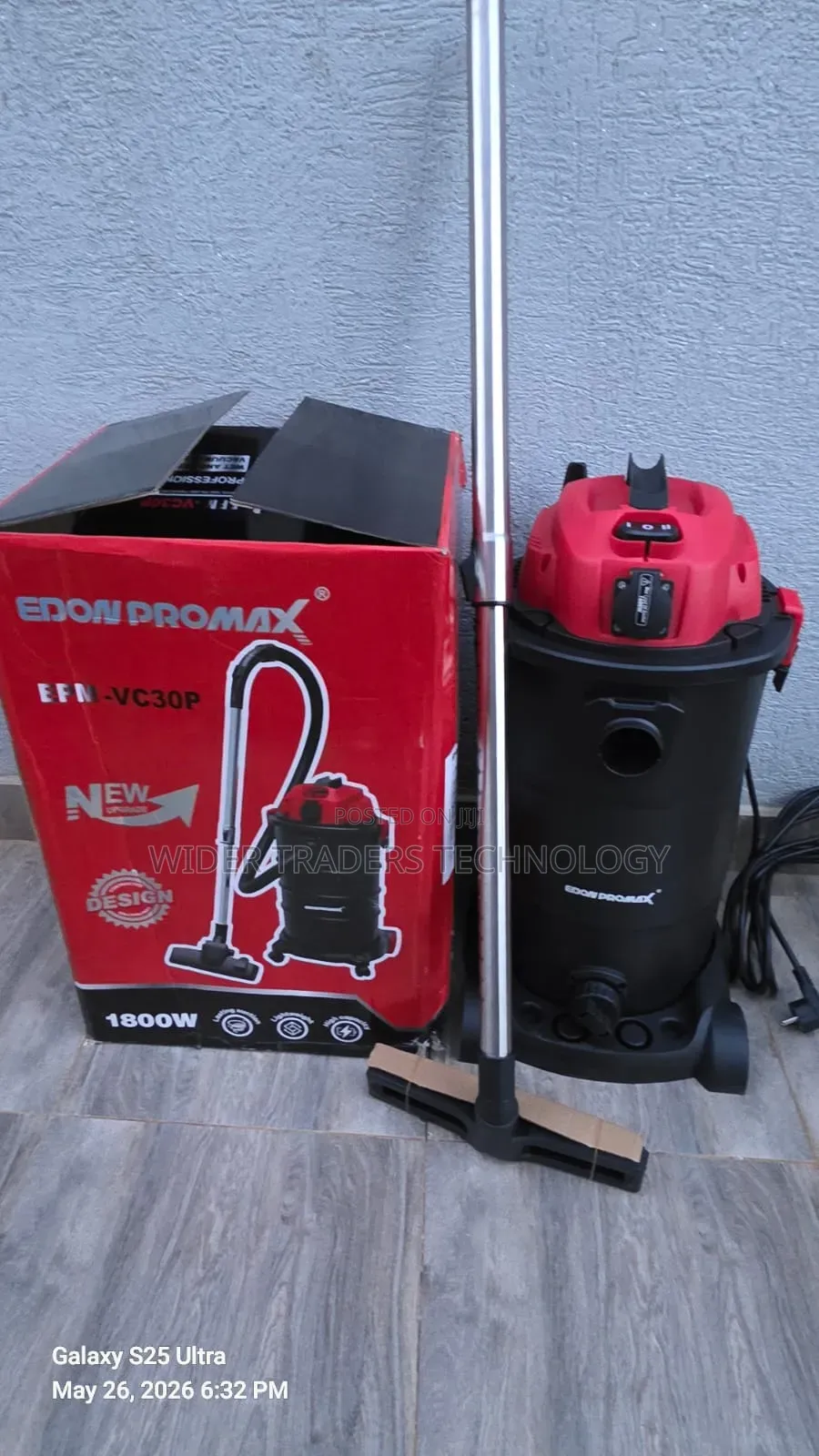 Edon 30l Wet Dry Vacuum Cleaner