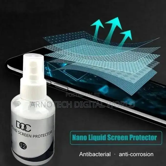 Nano Liquid Screen for Smartphone Screens, Watches and Camera Lenses.