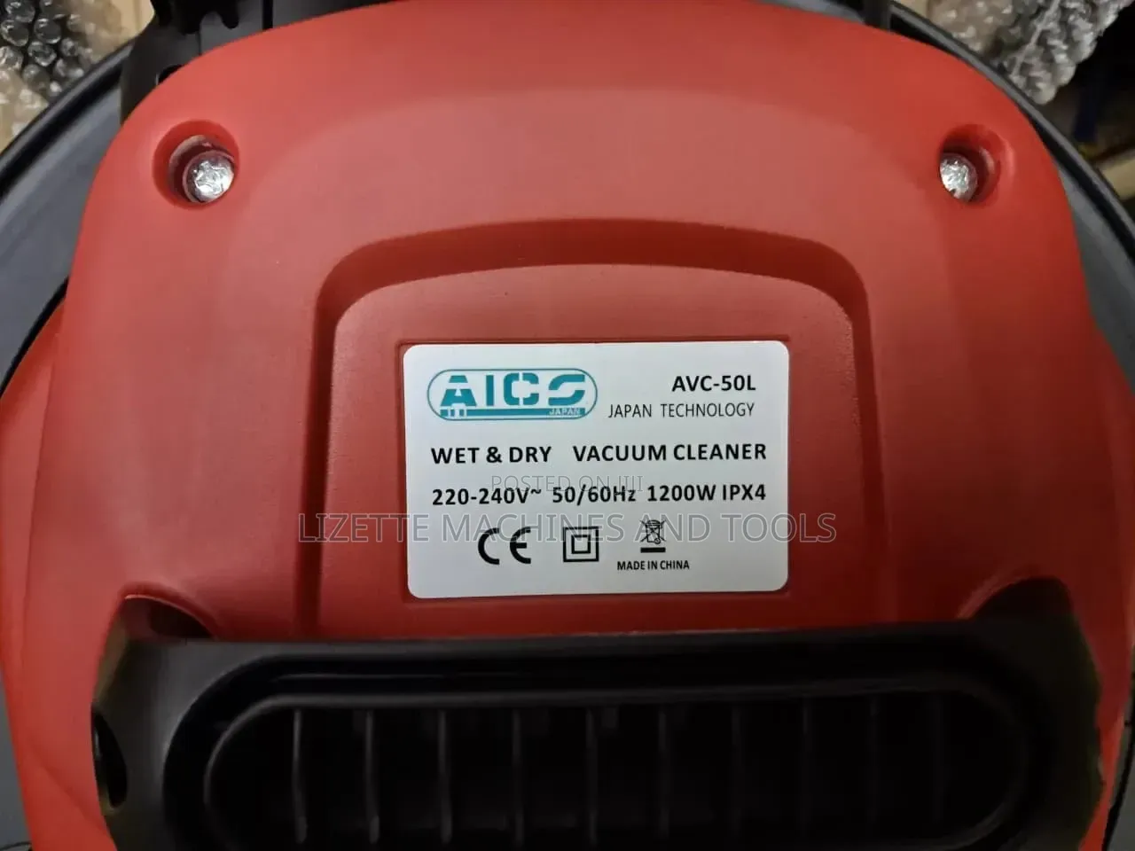 Aico 50l Wet and Dry Vacuum Cleaner 1200w