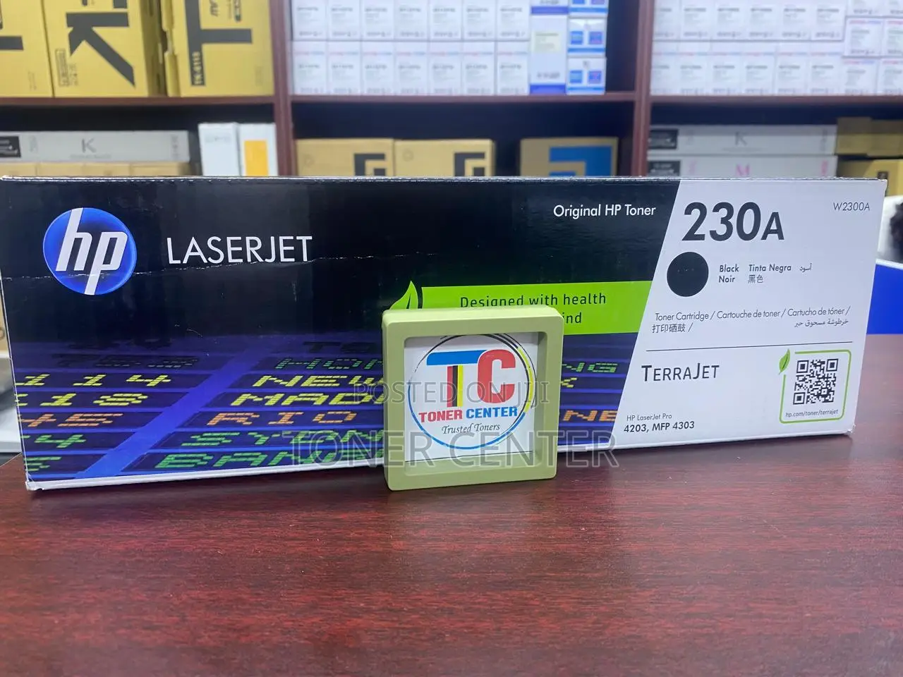 Genuine Oem Hp 230a Black Toner Cartridge (W2300a)
