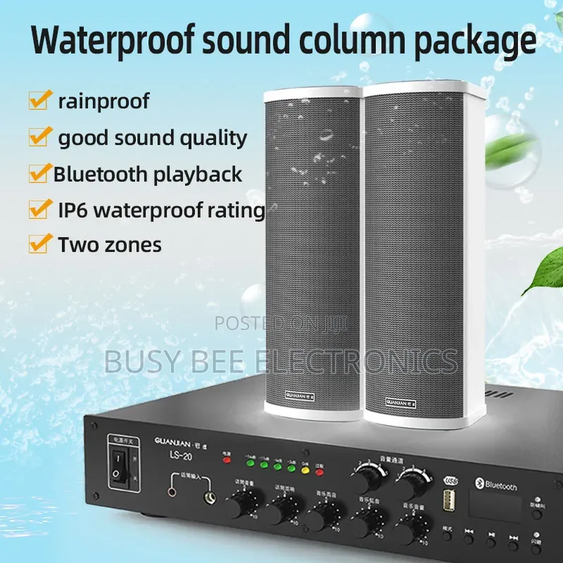 Two-Zone Constant Pressure Amplifier Ceiling Speaker