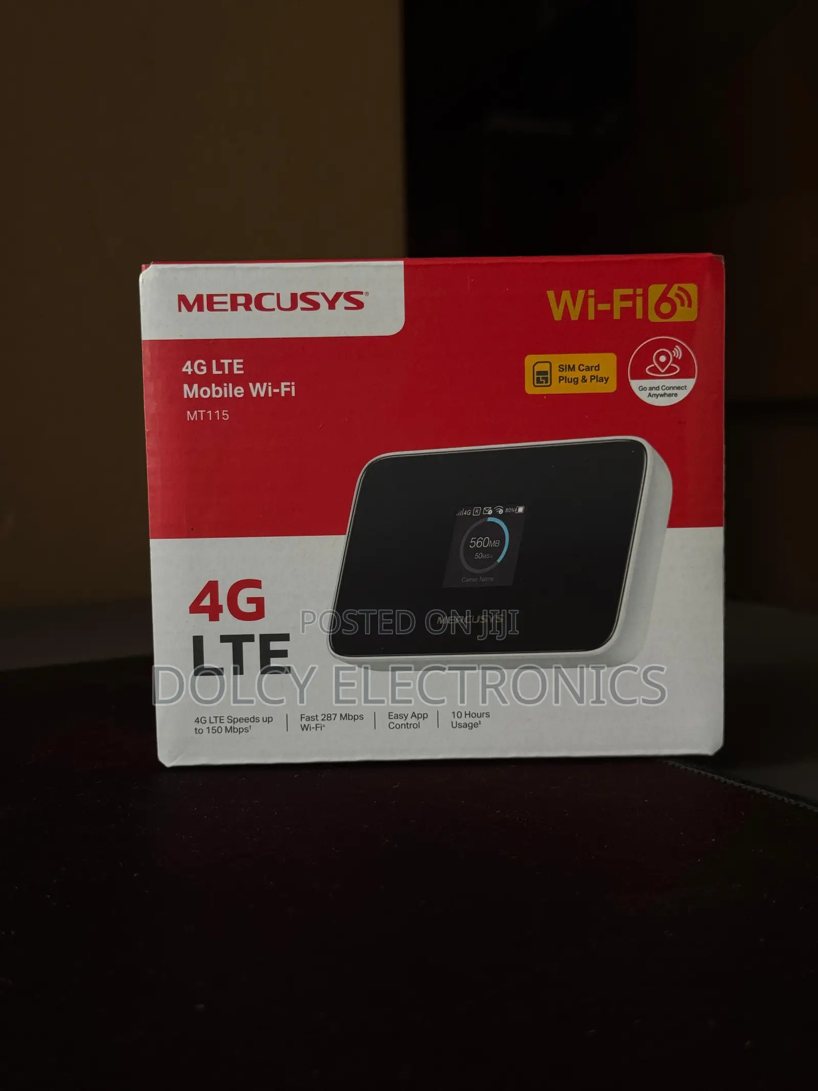 Mercusys Mt115 150mbps 4g Lte Mobiler Wifi