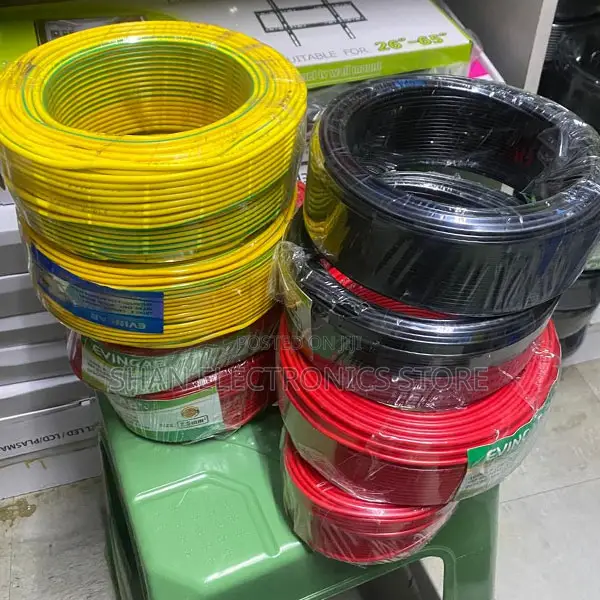 (90 MTR Roll) 6.0mm Insulated Wiring Cable
