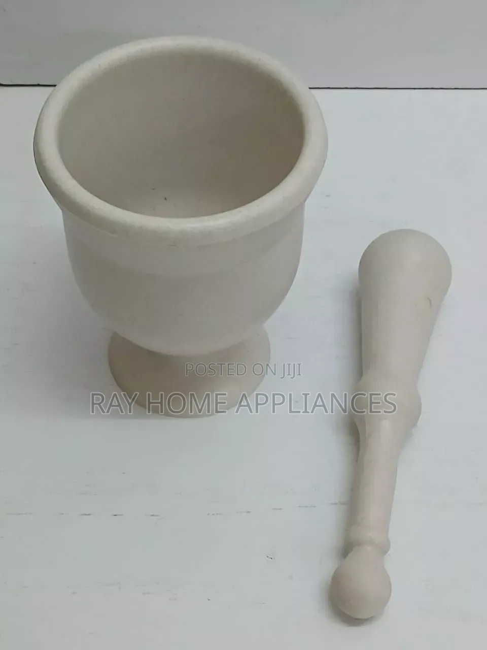 Mortal and Pestle White Colour
