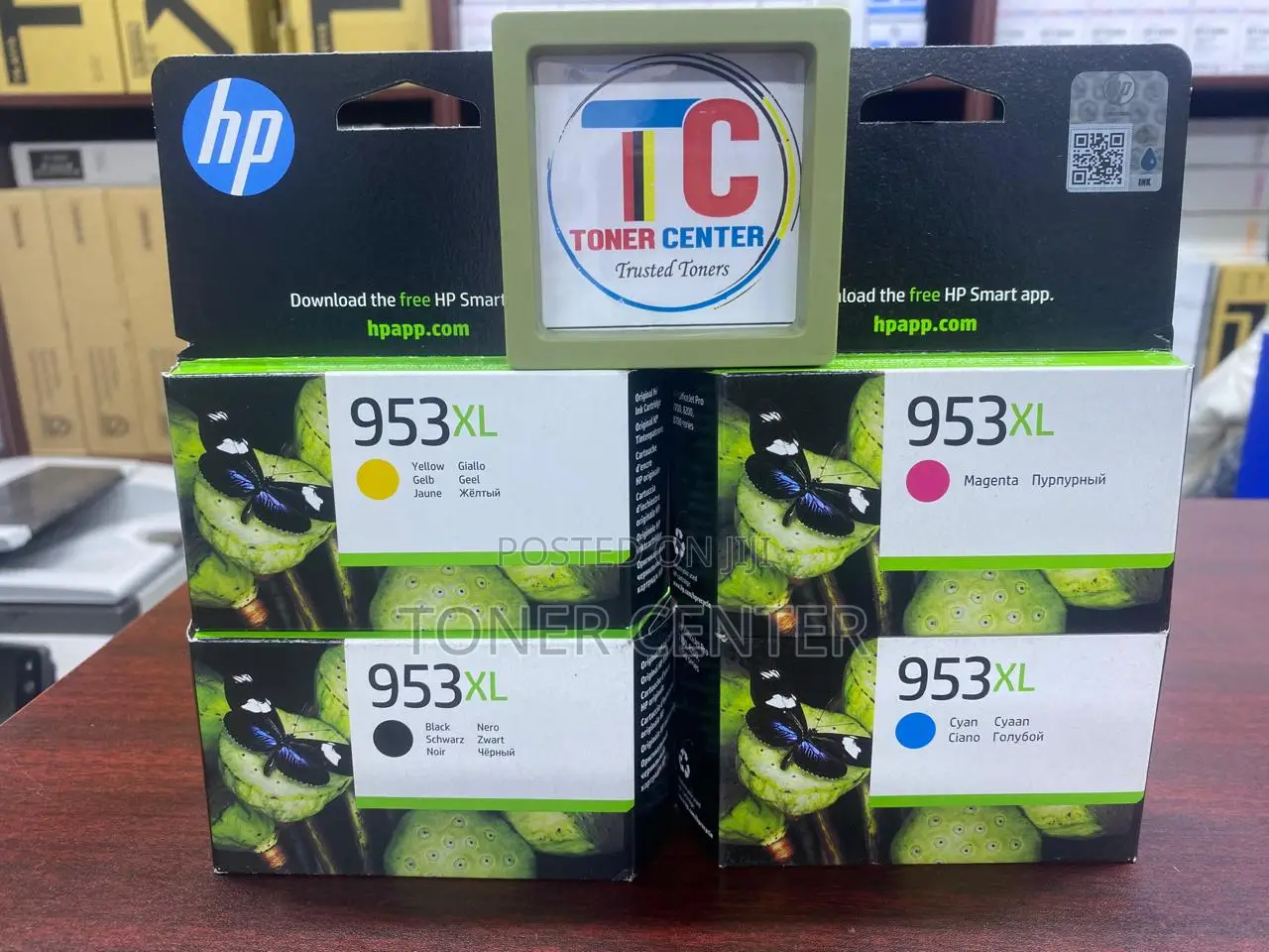 Genuine Hp 953xl Cmyk Ink Cartridge Set
