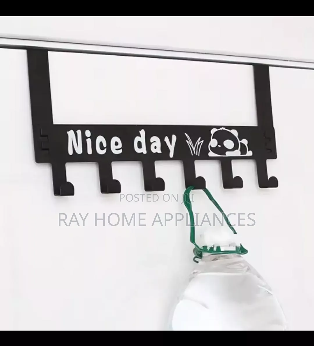 Multipurpose Over the Door Hanger Colours:Black