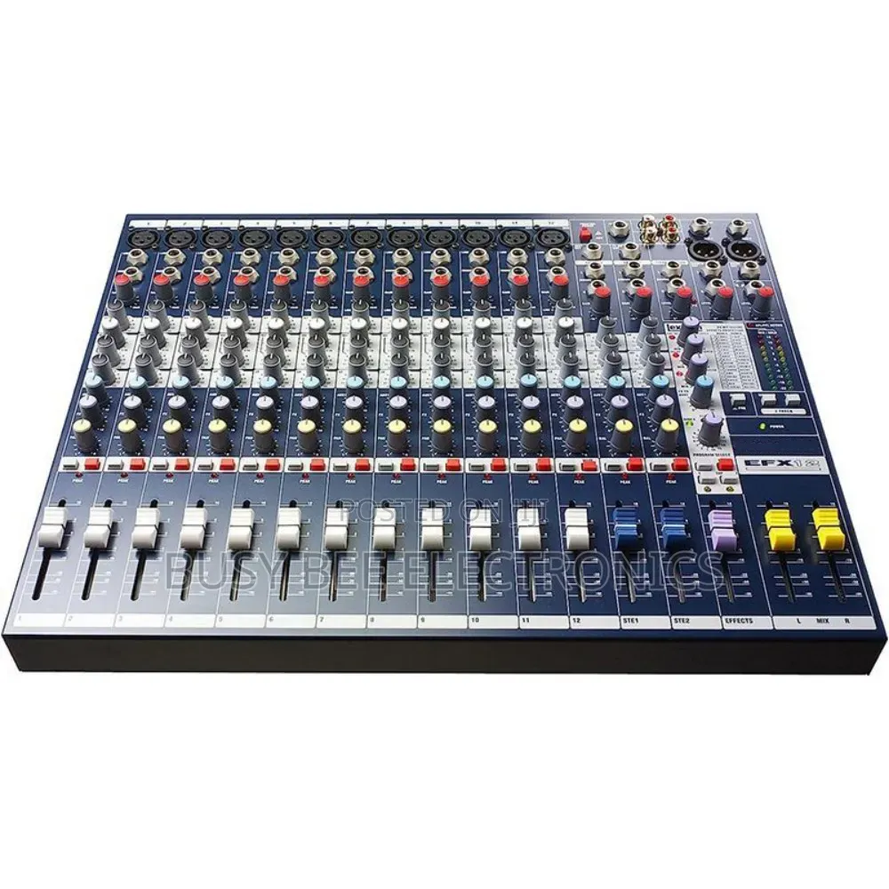 Efx12 Professional 12-Channel Usb Audio Mixer