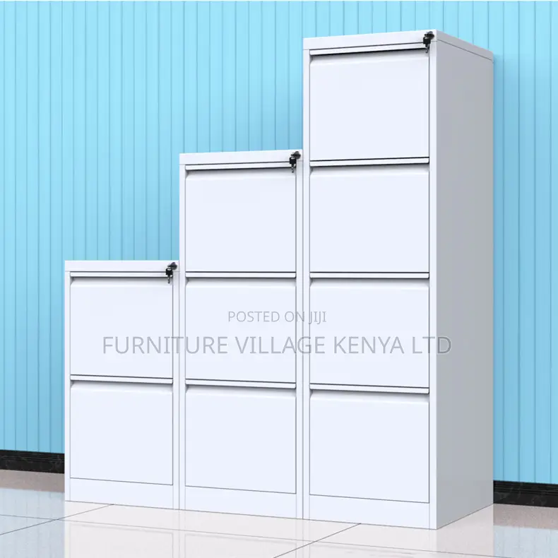4 Drawer Metal Filing Cabinet.