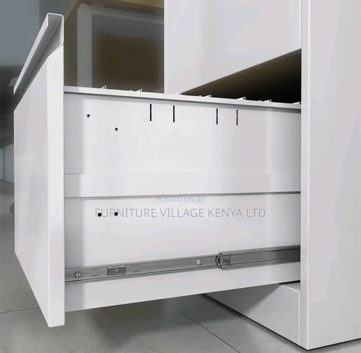 4 Drawer Metal Filing Cabinet.