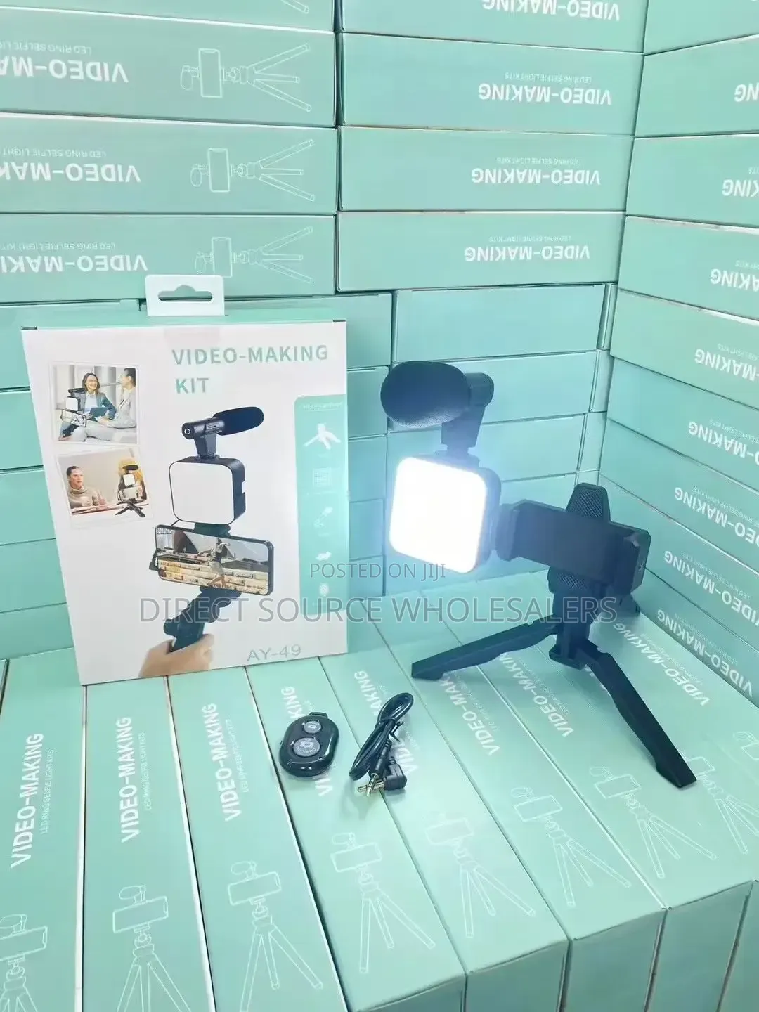 Ay-49 Professional Video Making Kit for Youtube, Tiktok Vlogging