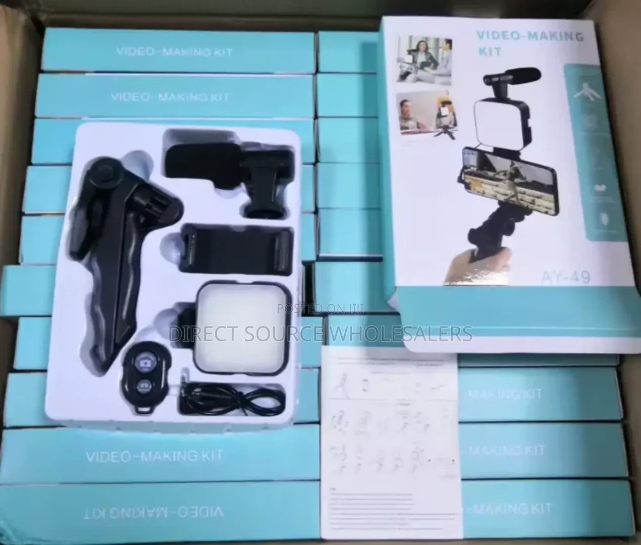 Complete Ay-49 Content Creator Kit for Video Recording