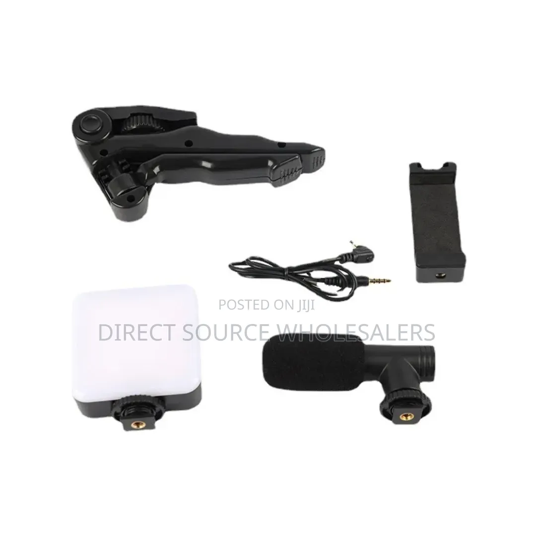 Ay-49 Video Maker Kit With Bluetooth Remote Tripod