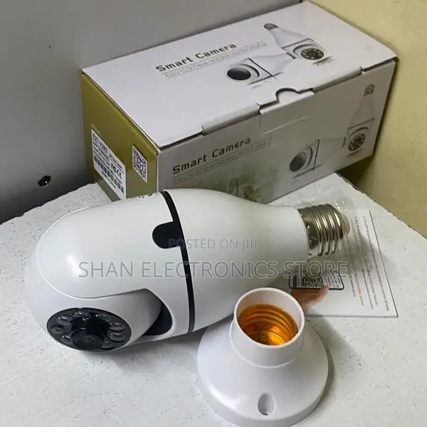 360° Bulb Camera,1080p Smart Home Surveillance, Bulb Camera Pan/Tilt