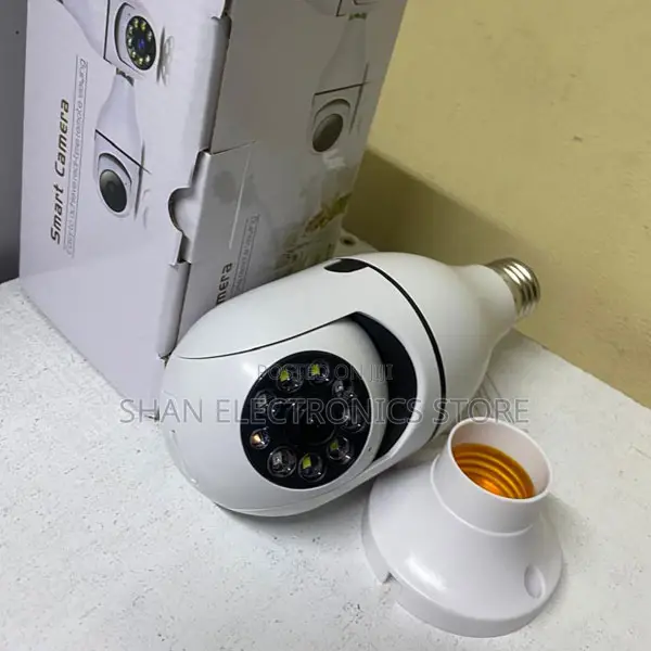 2.4g Wifi 360° Panoramic Ip Dome With Night Vision and 2-Way Audio