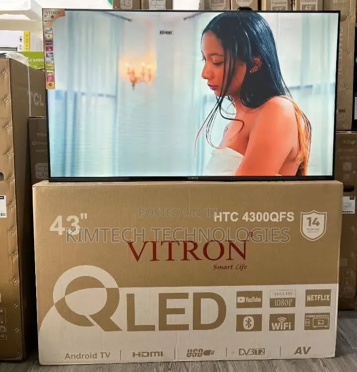 43 Inches Qled Vitron TV
