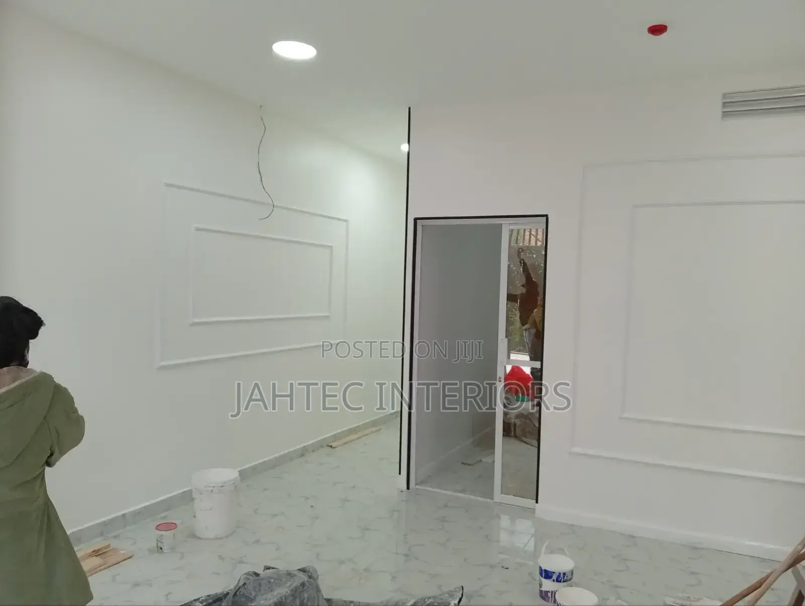 Gypsum Work Office Portioning