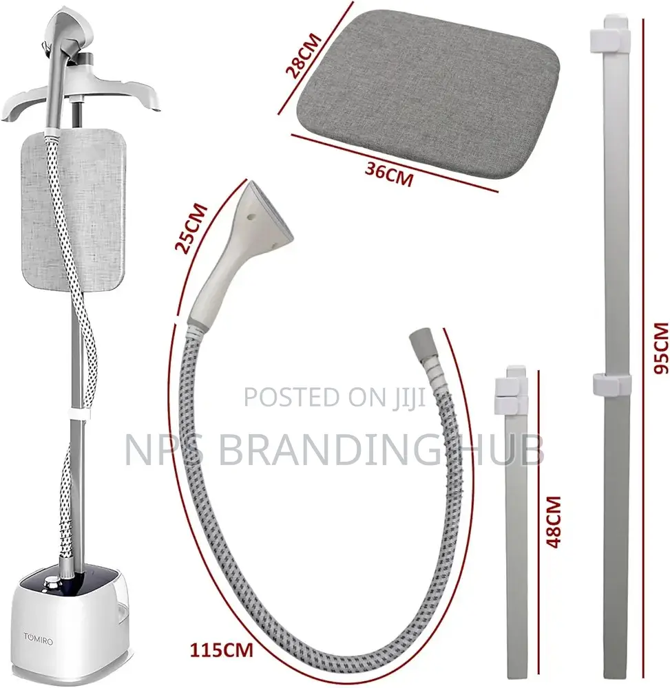 1.8l Steam Iron Standing Garment Steamer With Ironing Board HBC
