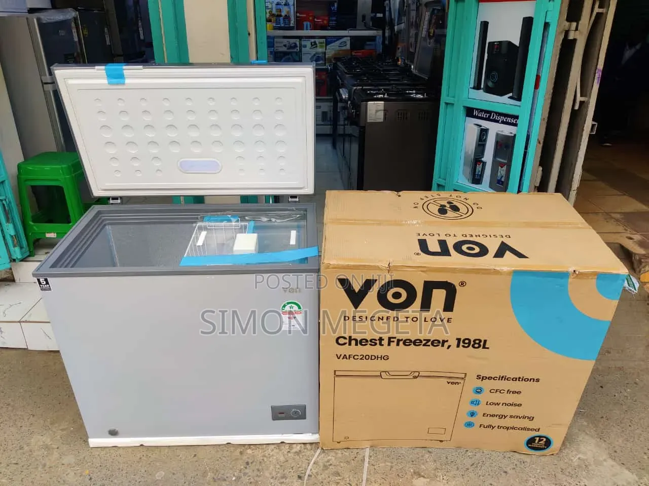 Single Door New Mika 197l Freezer
