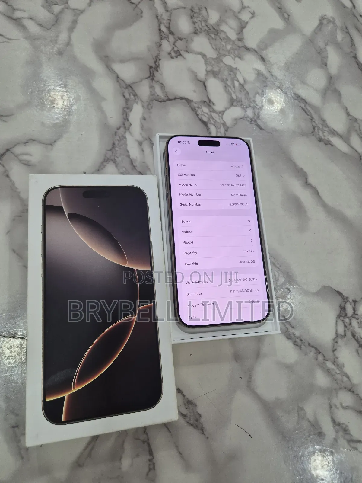 Apple iPhone 16 Pro Max 512 GB Gold