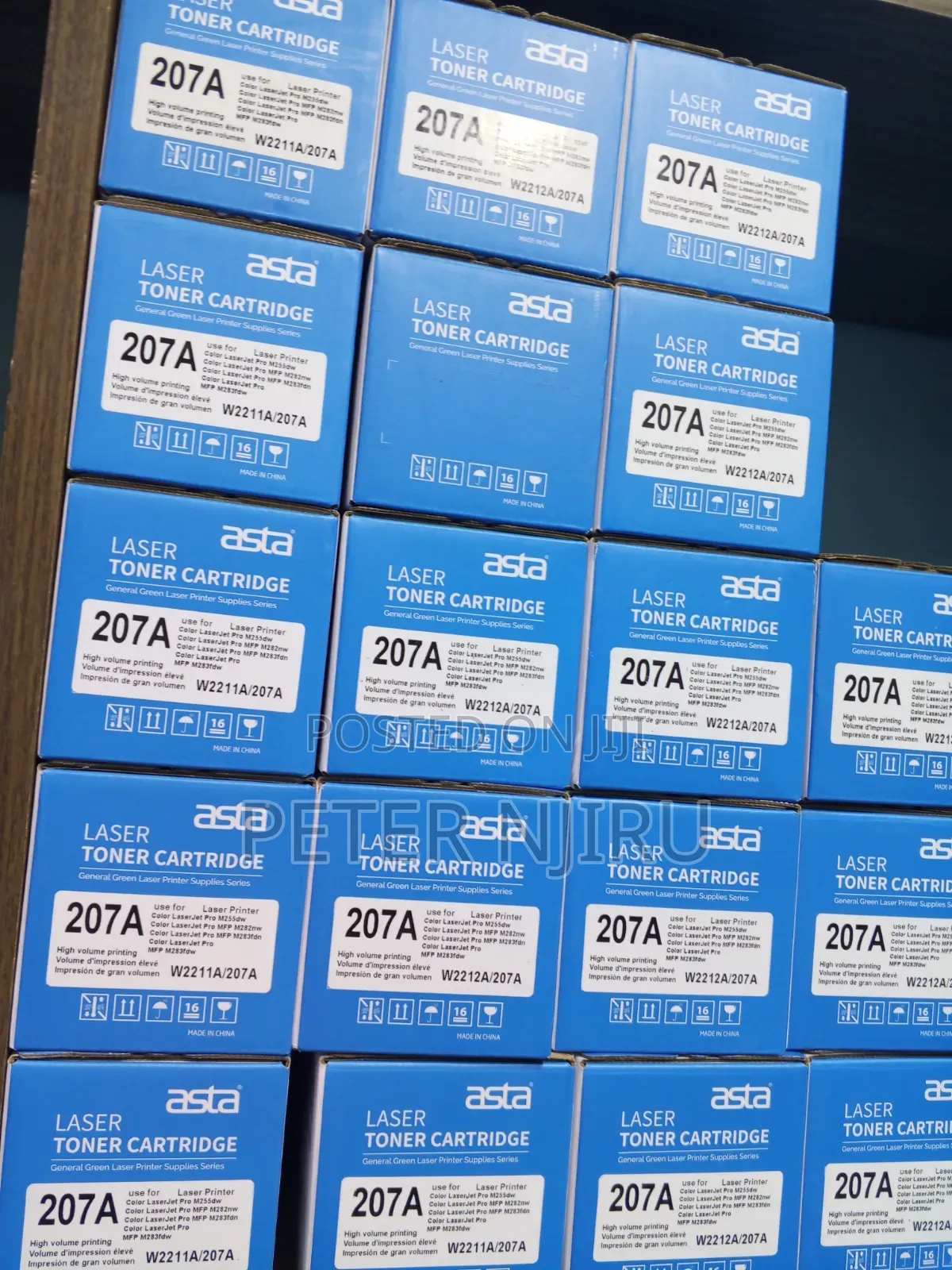 Asta 207a Black Toner Cartridge (W2210a)