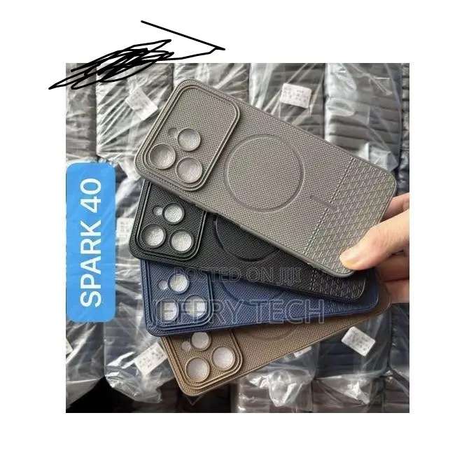 Tecno Spark 40 Soft Silicone Phone Case - Anti-Slip, Tear Resistant,