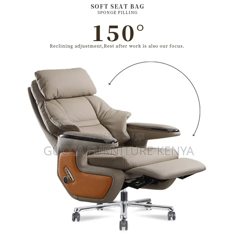 Director's Leather Office Seat.
