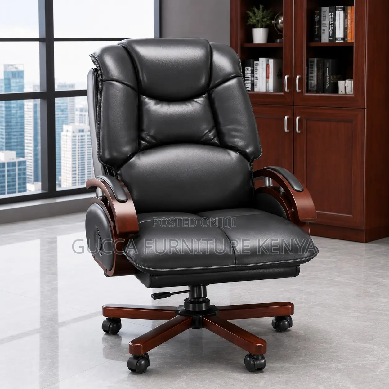 Leather Executive Office Seat.