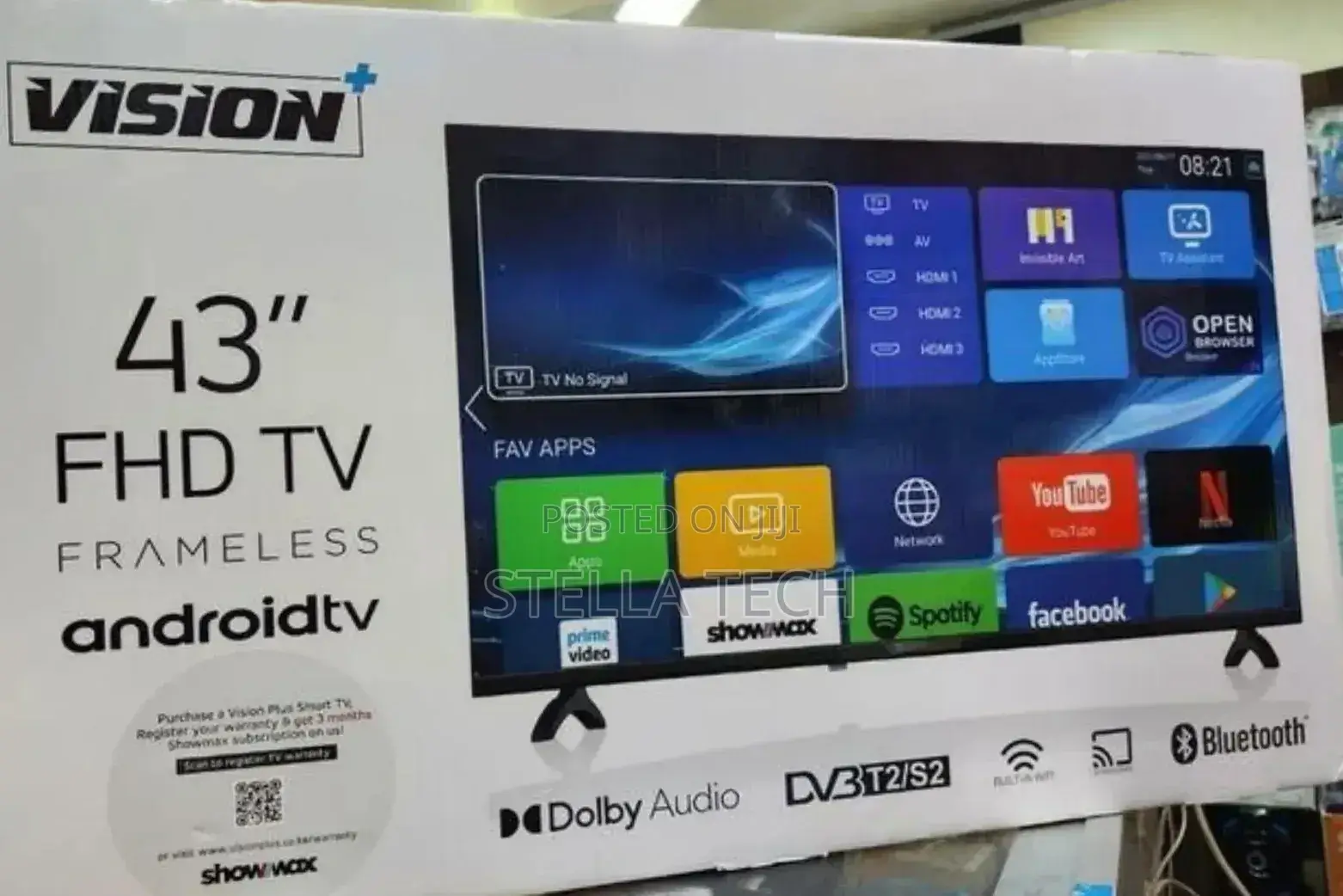 Vision 43 Inches Vidaa Tv